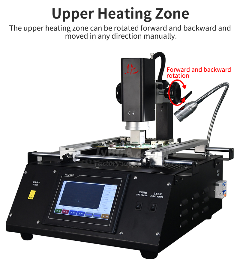LY R5800 3ゾーン熱風BGAリワークステーション 4 - Infrared Bga Rework Station のレビューと価格