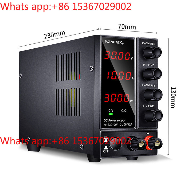 NPS3010W DC 電源調整可能 30V 10A 高精度 - High Precision Dc Power Supply 30V 10A のレビューと価格