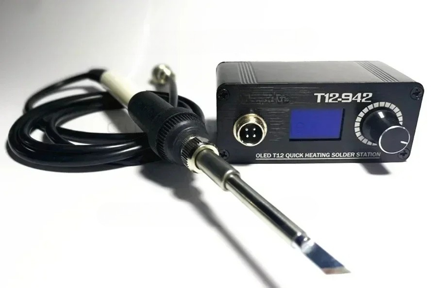ミニ T12 STC OLED デジタルはんだ付けステーショ - T12 Soldering Station Oled のレビューと価格